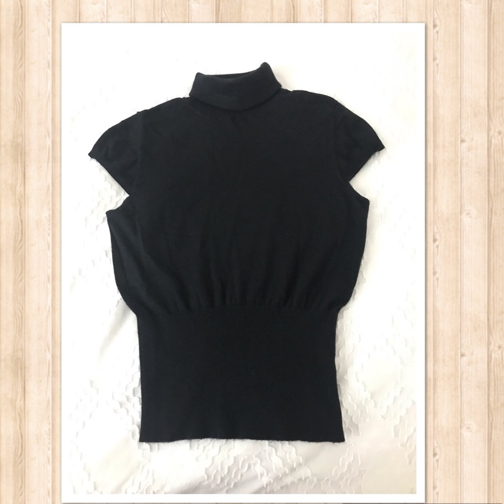 Banana Republic cap short sleeve sweater